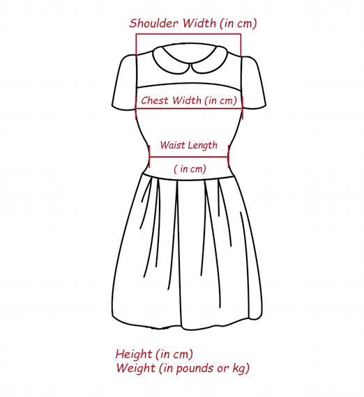 Check Taobao Dress Size specifications