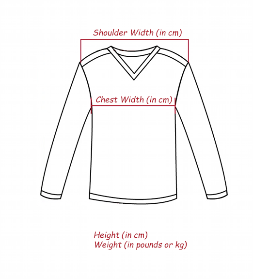 Measurements to take for Buying Shirt