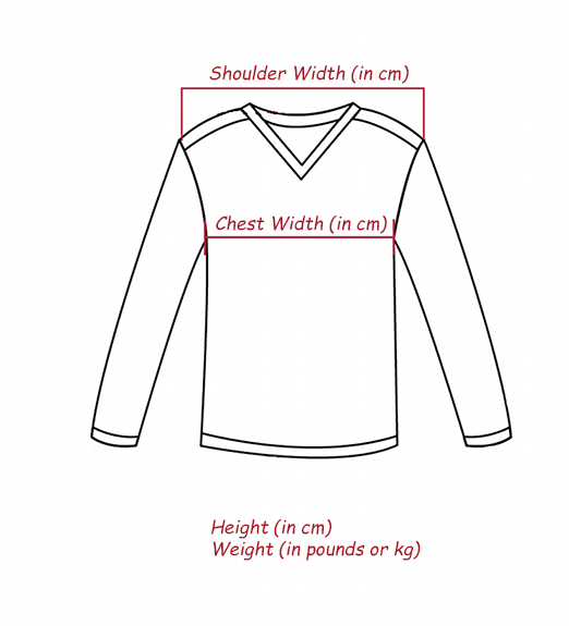 Measurements to take for Buying Shirt